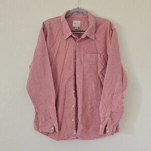 Red American Eagle Button up shirt Size XXL